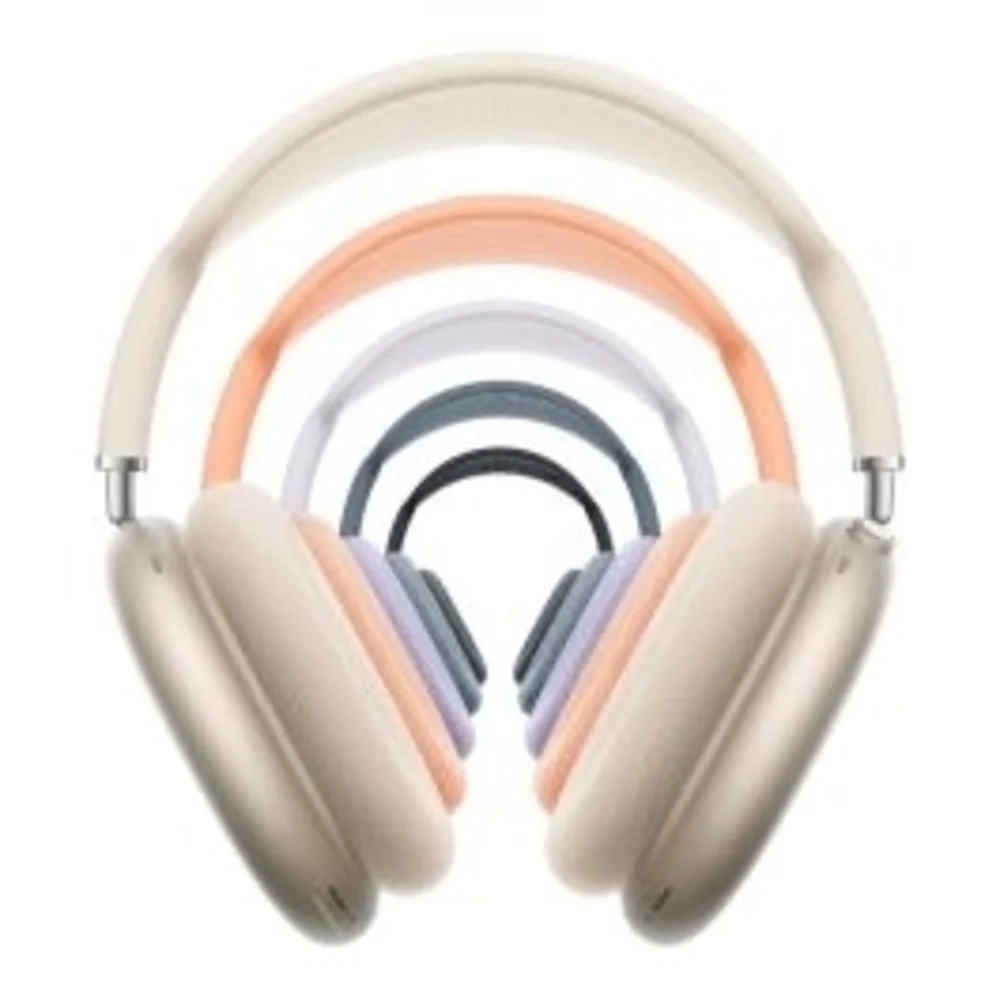Orange Wireless Headphones